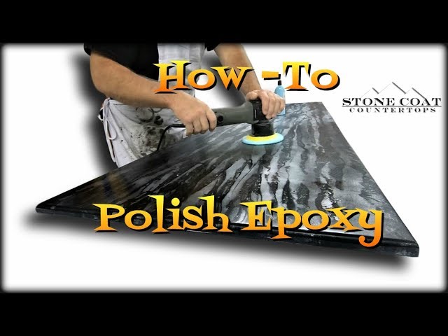 Polishing & Cleaning Kit for Epoxy Resin (Stone Coat Countertops) – Remove Scratches from Epoxy Projects After Sanding! Smooths Out Counters, Tables