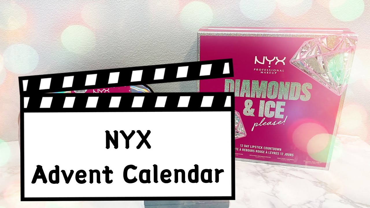 NYX 12 day Lipstick Advent Calendar アドベントカレンダー カレンダーDiamonds & Ice