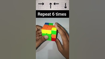 cube solving trick (part 152)#cubesolving #cubing #shorts #viral #trending#kingkrcubing