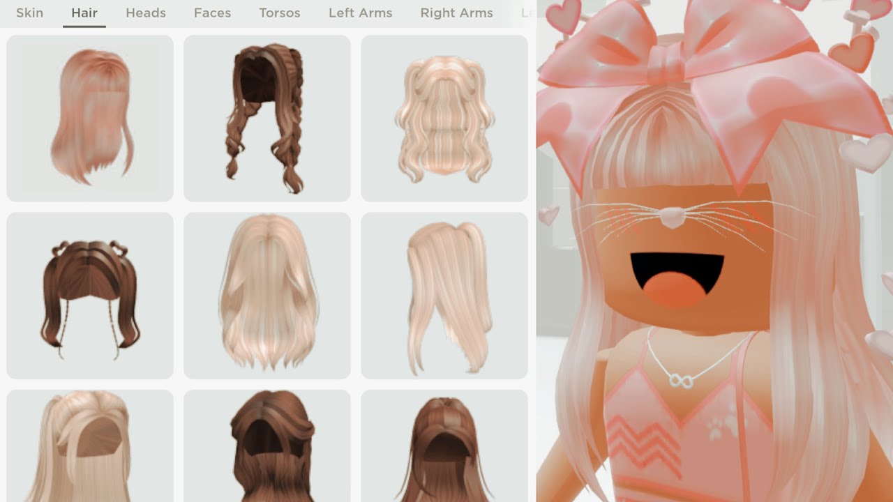 free hair on Roblox!!🤪 #freehair #freehaironroblox