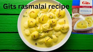 Gits Rasmalai | Instant Rasmalai Recipe | Instant Rasmalai | Rasmalai | How to Make Soft Rasmalai