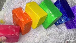 18 Block Gym Chalk Crumble | Satisfying ASMR