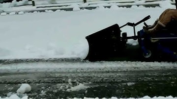 Nordic Plow  Z-Turn Snow