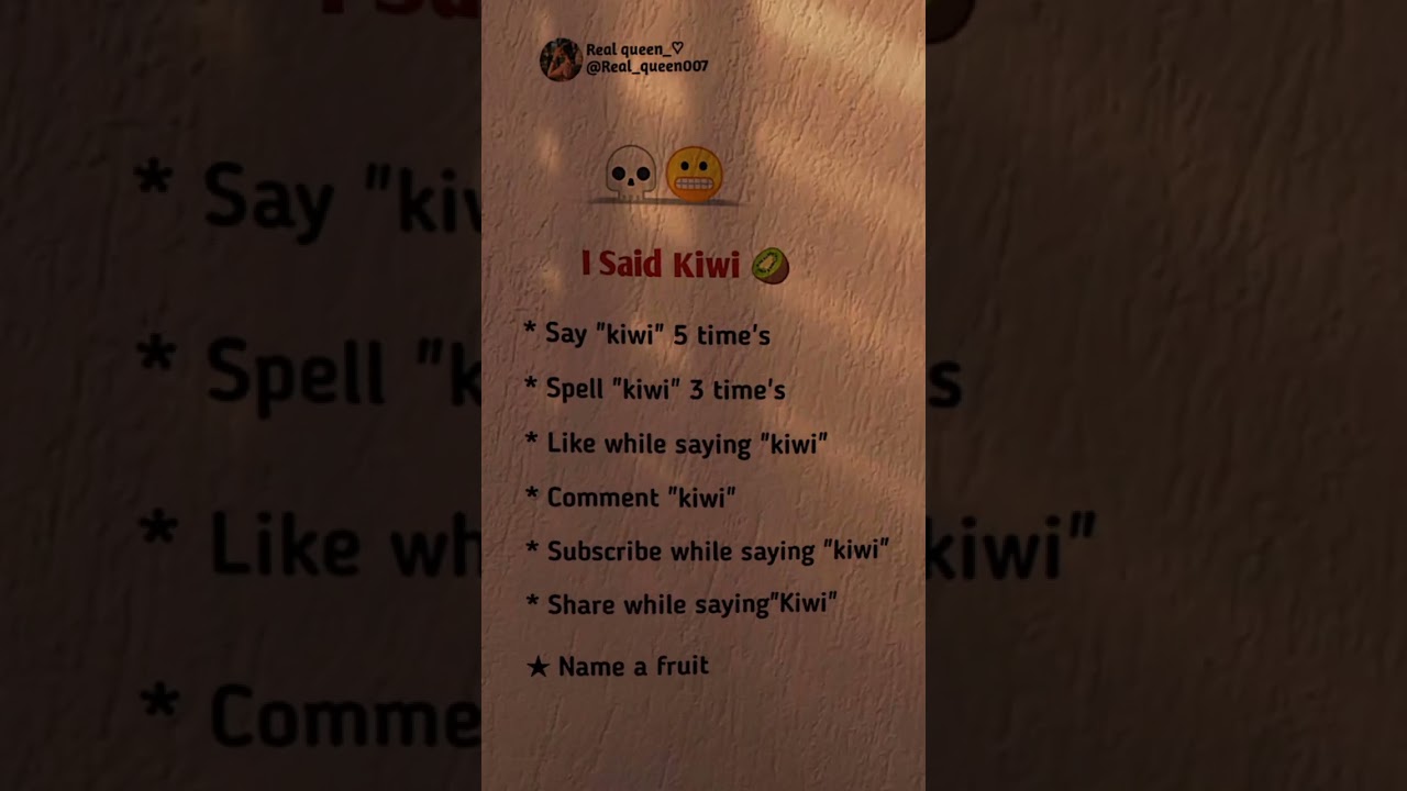 Ver Why did i say kiwi 🥝☠️ || #tranding #english #music #shortsfeed #shorts en YouTube Ver Why did i say kiwi 🥝☠️ || #tranding #english #music #shortsfeed #shorts en YouTube