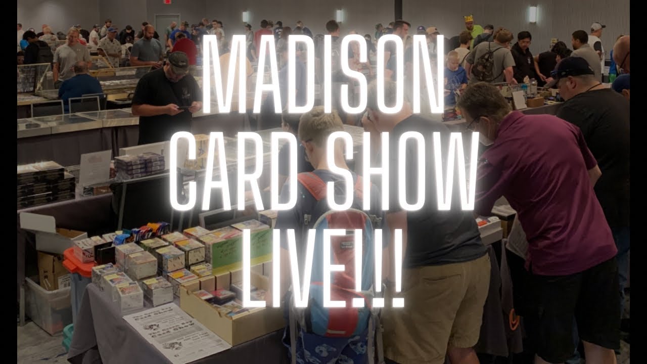 Madison Card Show Live This Show Is On FIRE YouTube