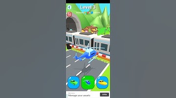 Shape shifting gameplay walkthrough android games Level 3