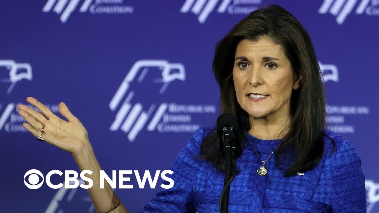 ⁣Nikki Haley gaining ground in 2024 Republican primary as she campaigns in New Hampshire