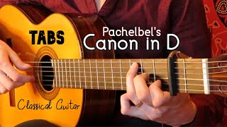 Pachelbel's Canon in D | Guitar TABs PDF | Guitar Tutorial | Guitar Wedding Music