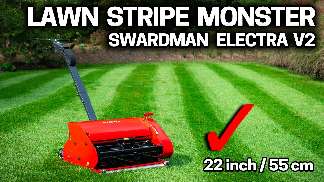 Swardman ELECTRA V2 Battery Reel Lawn Mower Review 