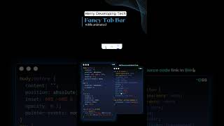 Fancy Animated Tab Bar In Css Stylish Web Design Tips