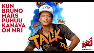 Bruno Mars interview on Radio NRJ Finland