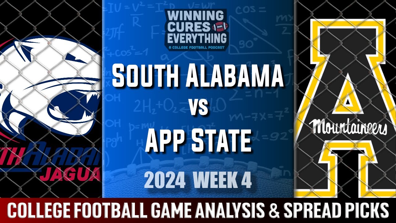 App State vs South Alabama Picks & Prediction Against the Spread 2024 ...