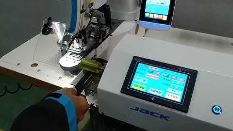 JK-T1906 series | Bar tacking machine - Folding tape