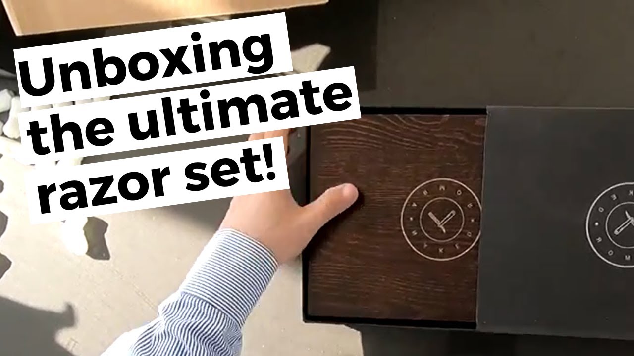 Unboxing the ULTIMATE Straight Razor Kit! YouTube
