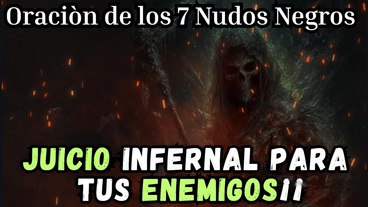 𝙊𝙍𝘼𝘾𝙄Ó𝙉 𝘾𝘼𝙎𝙏𝙄𝙂𝘼𝙙𝙊𝙍𝘼 🇩​​🇪​ ​🇱​​🇦​ 𝚂𝙰𝙽𝚃𝙰 𝙼𝚄𝙴𝚁𝚃𝙴 𝙀𝙇𝙄𝙈𝙄𝙉𝘼 𝙀𝙉𝙀𝙈𝙄𝙂𝙊𝙎 💀💀💀