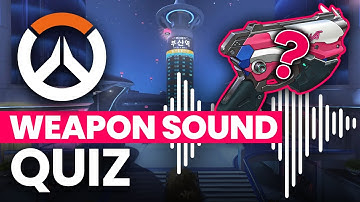 Guess the WEAPON SOUNDS 🔫🔊 - Overwatch 2 Trivia Game