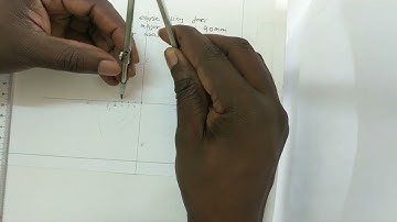 Construction of an Ellipse Using Foci method