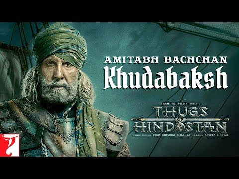 Amitabh Bachchan as Khudabaksh | Motion Poster | Thugs Of Hindostan