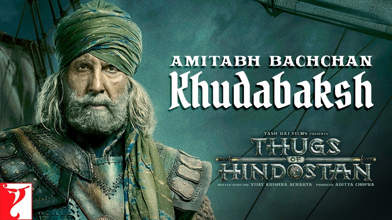 Amitabh Bachchan as Khudabaksh  Motion Poster  Thugs Of Hindostan