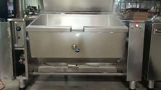 Demonstration of flameout protection for Double-Layer Gas Tilting Bratt Pan