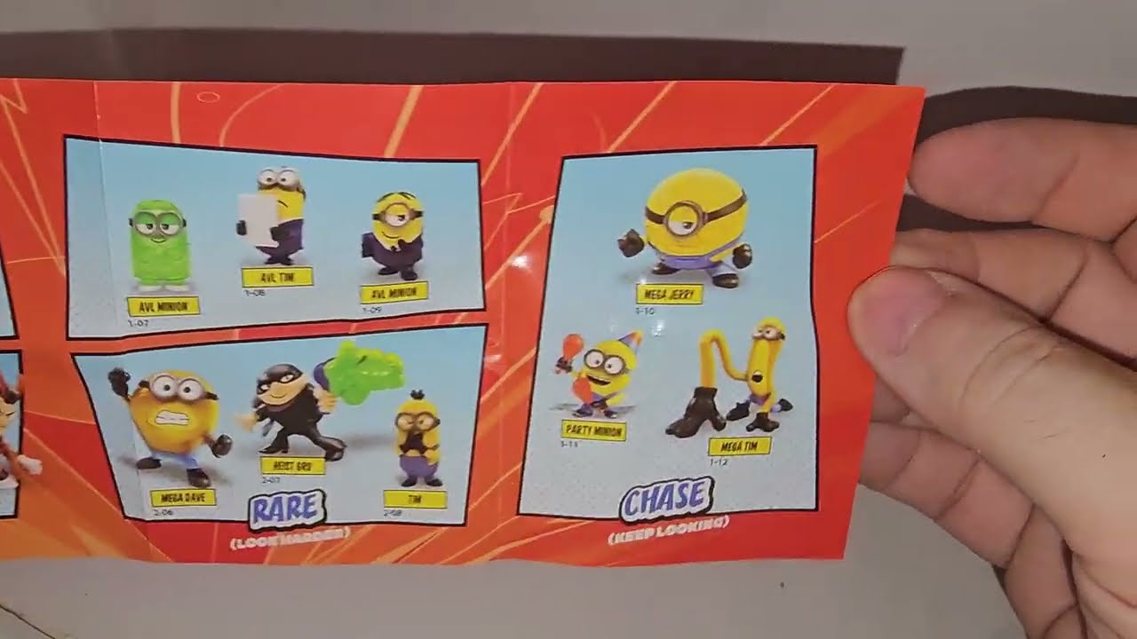 Despicable Me 4 Mini Minion Mystery Blind Box Mega Gus