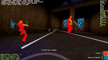 Number 1 Score Game on AndAction.bsp by TommyRot in the Quake 2 CTF RailwarZ Dojo