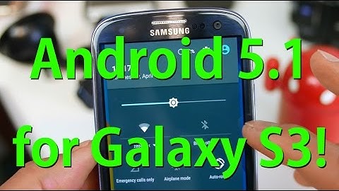 CM12.1 ROM for Galaxy S3! [Android 5.1]