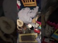 Our June 4th 2017 Goodwill haul Final part (3). My goofy phone...