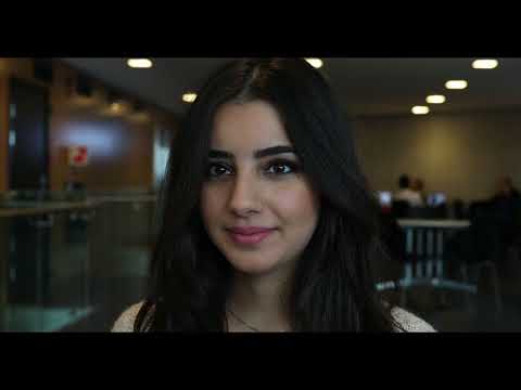 Lilas, a Syrian girl, talks about adapting to her new life in Norway