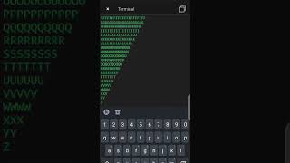 C code to print decresing alphabet pattern | #coding #cprogramming #shorts