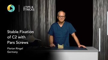Stable C2 Fixation with Pars Screws | Surgical Technique by Florian Ringel #c2fixation