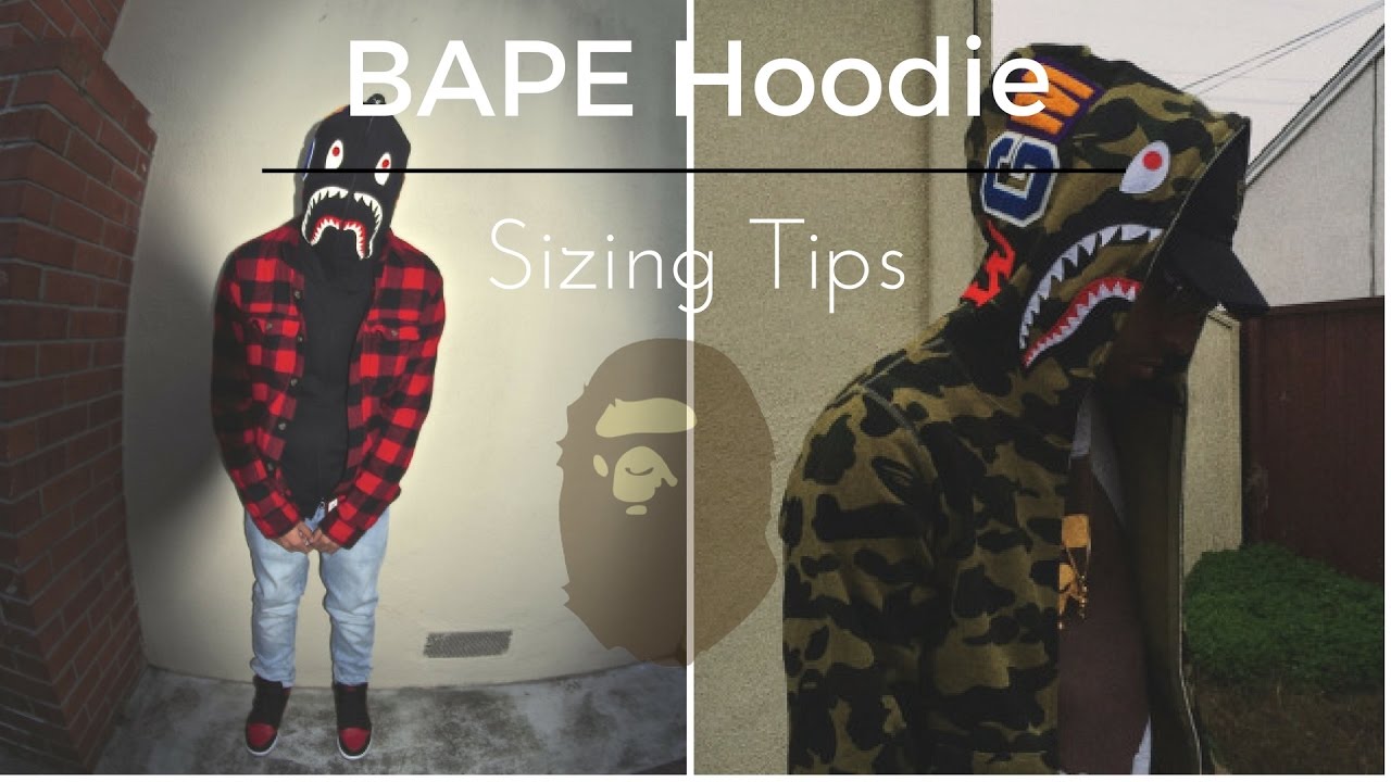 Bape Hoodie review + Sizing Tips! - YouTube