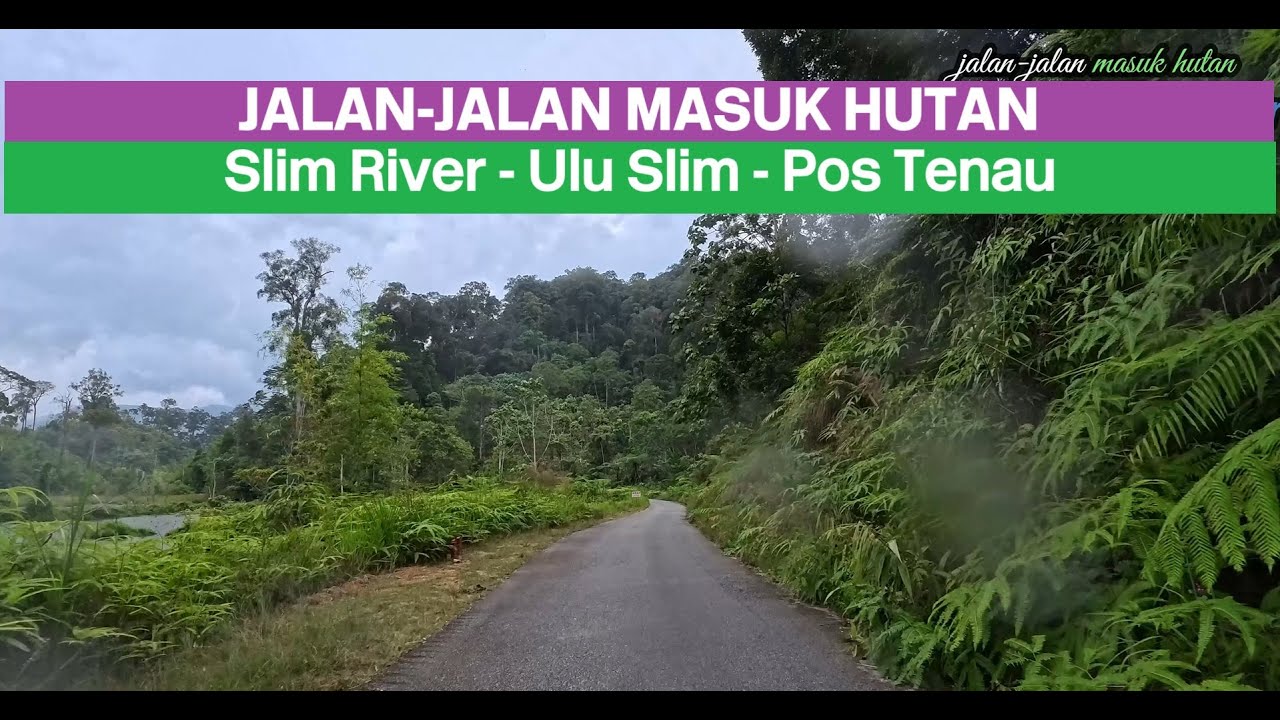JALAN-JALAN MASUK HUTAN: Slim River - Ulu Slim - Pos Tenau
