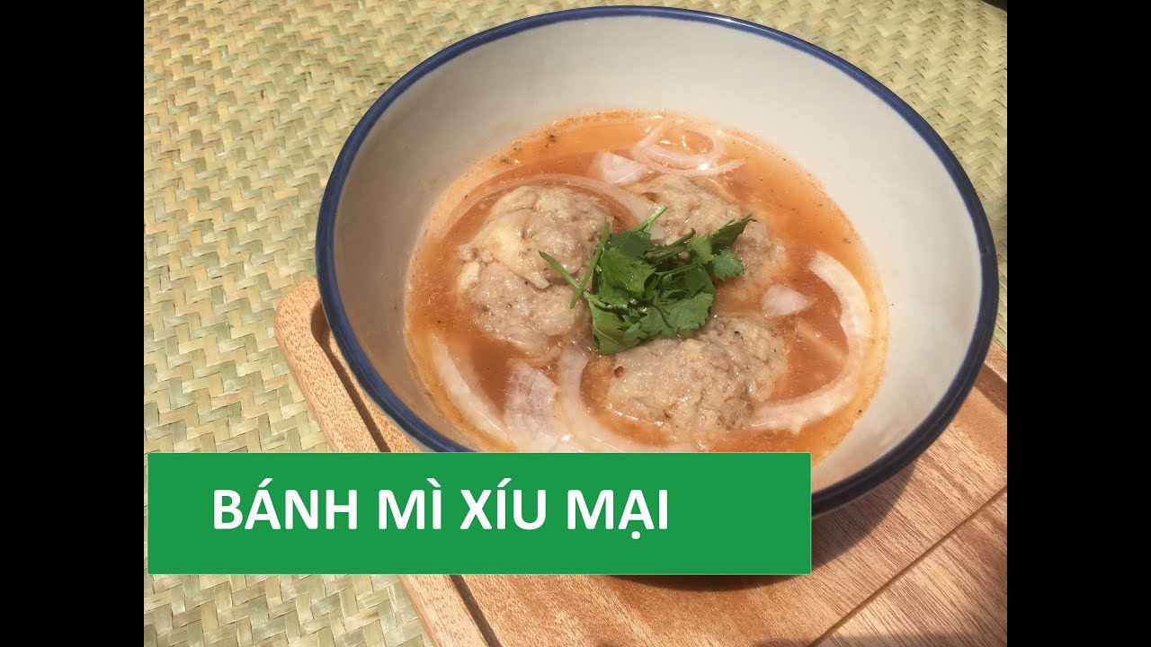 Cách làm XÍU MẠI ngon và nước sốt chấm bánh mì ăn sáng | Món Việt
