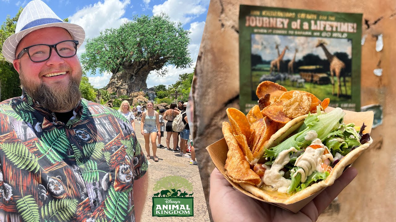 Disney’s Animal Kingdom NEW Food & Festival Of The Lion King Tumble Monkeys Theme Park YouTube