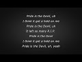 J. Cole - pride is the devil (Lyrics)