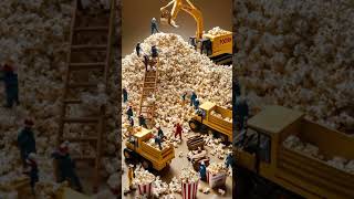 “Tiny Workers Creating a Sweet & Juicy World 🍯🥭 | Most Satisfying Mini Universe Ever!” #minifood