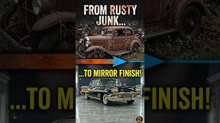 Restoring a Forgotten Legend: 100-Year-Old Car Restoration! 😱 #shorts #restore #usashorts #usa #DIY