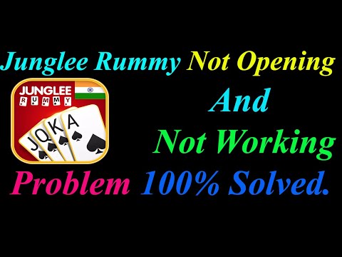 How to Fix Junglee Rummy Game App  Not Opening  / Loading / Not Working Problem in Android Phone