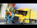 LEGO City Life | Lego Late for Work: Racing Against Time | Lego Stop Motion Animation