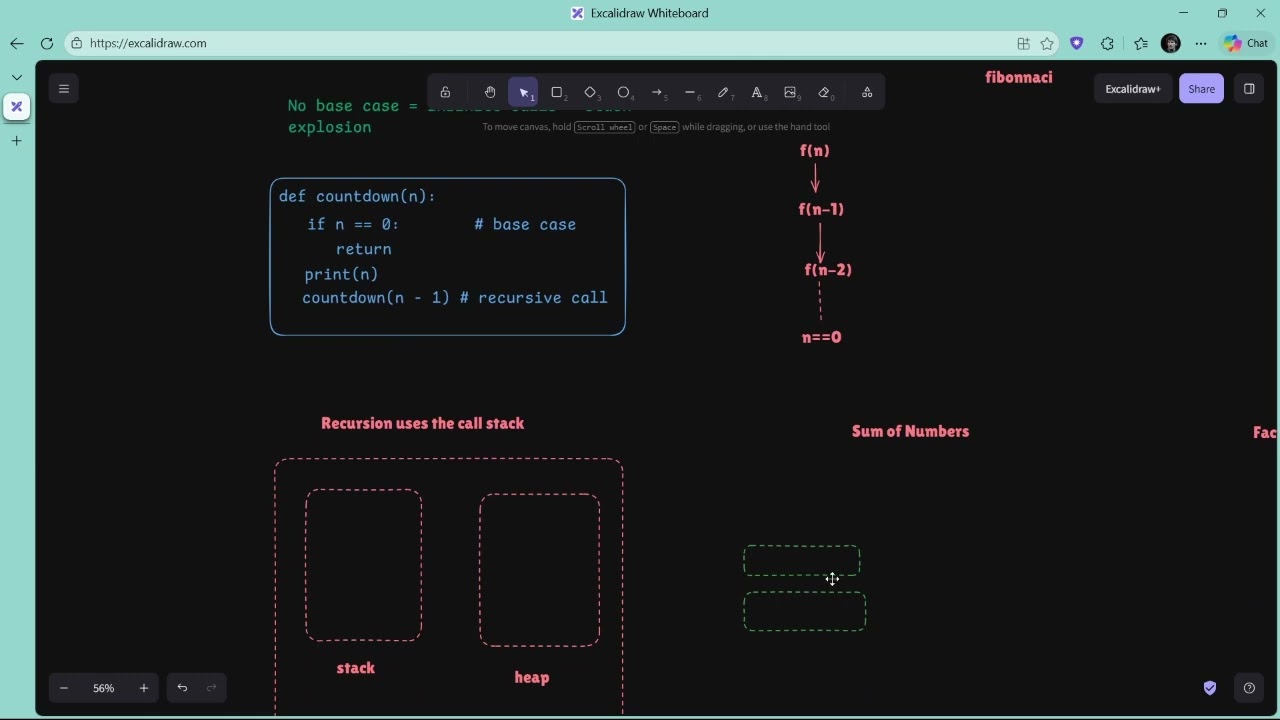 ⭐100 Days Of Coding | Day-19 | Recursion In Python |CSI VCODE