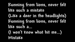 Running From Lions - All Time Low (Lyrics) chords