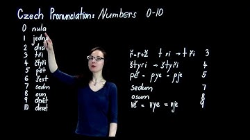 Czech Pronunciation: Numbers 0 - 10