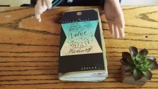 Journal Flip Through | Midori Traveler's Notebook