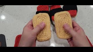 Spam Musubi - food crochet arigurumi  #satmornmakes hosted by @JillianNorwood