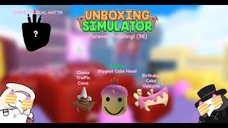 Unboxing Simulator | Forever Frosting! (96) (NEW 1/1M ETHEREAL HAT?!)