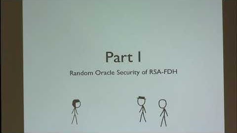 Prof. Eike Kiltz | How provably secure are cryptographic primitives used in practice