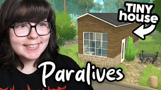 Building a *TINY HOUSE* in Paralives 🏠 screenshot 3