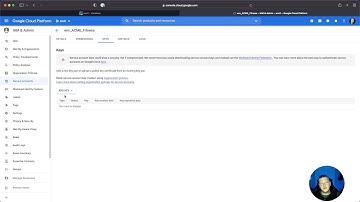 Admin Guide - Cloud Credentials - GCP