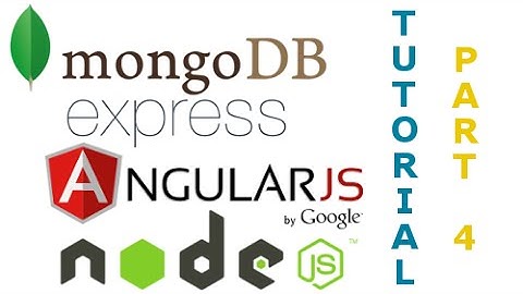(4/5) RESTful API, GET and POST Data - MEAN Stack Tutorial, Part 4